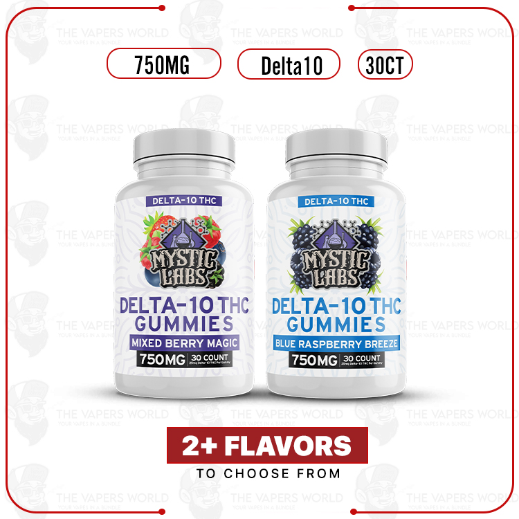 Mystic Labs Delta 10 Gummies 750MG – 10CT