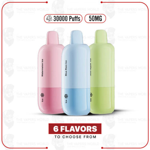 NEXA Flex Ice Pod 2pk - 50mg - 30000 Puffs Disposable