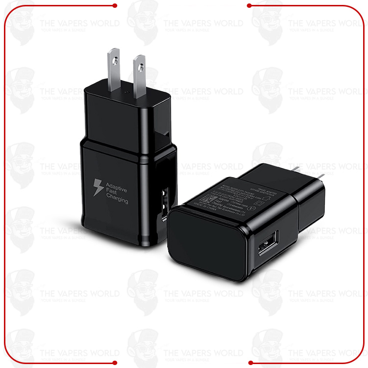 Original Usb Wall Adapter For Samsung (Black)