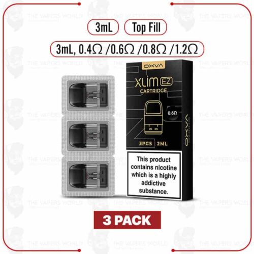 OXVA XLIM EZ Replacement Pod Cartridge - 3PK