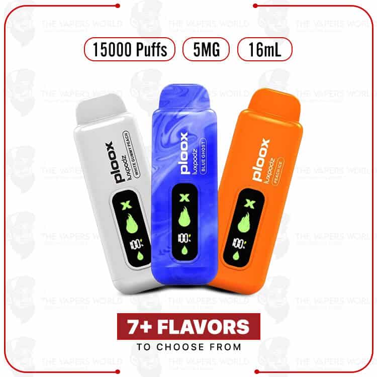 Ploox Me X 15,000 Puffs Hookah 5mg Disposable