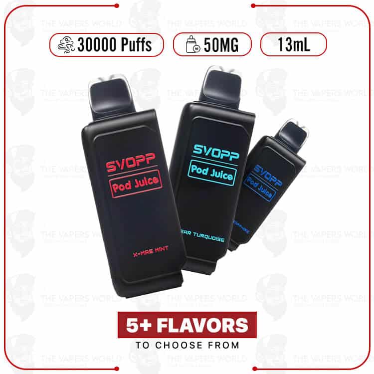 Pod Juice SVOPP 30K Refillable Flavor Pod 5% 30,000 Puffs Disposable