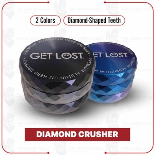 Premium Aluminium Grinder – Diamond Crusher By Get Lost