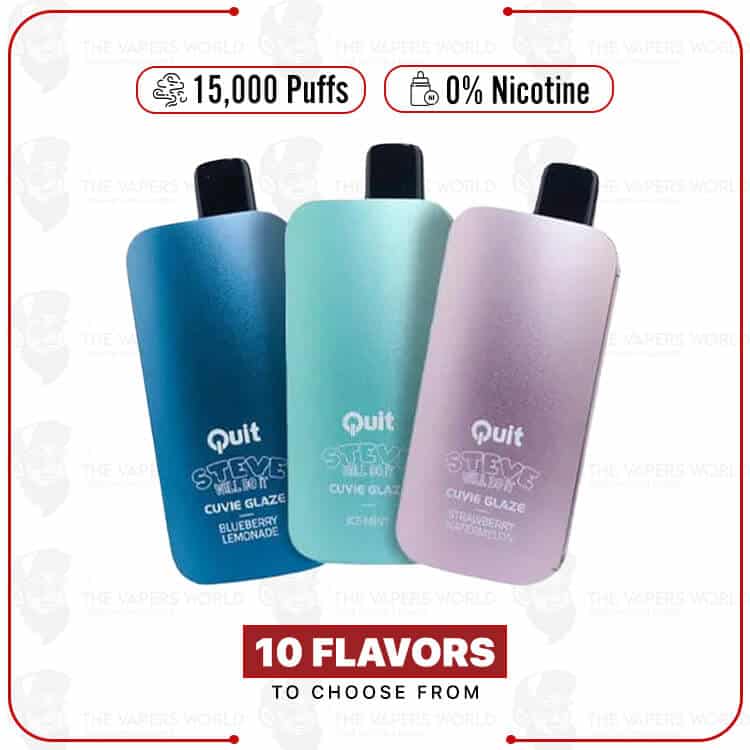 Cuvie Glaze Zero Nicotine Vape 15000