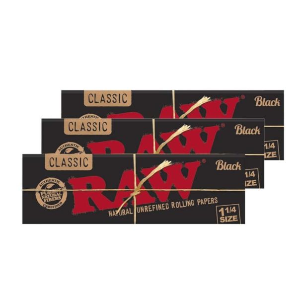 Raw Black Classic 1 1/4 Size
