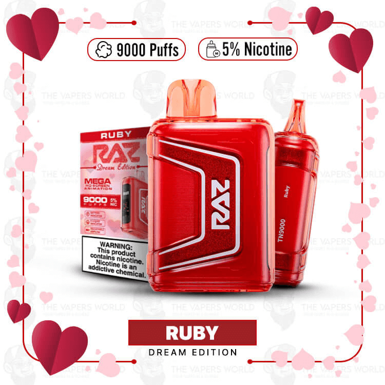Raz TN9000 Dream Edition - Valentines Day Vape - Image 4