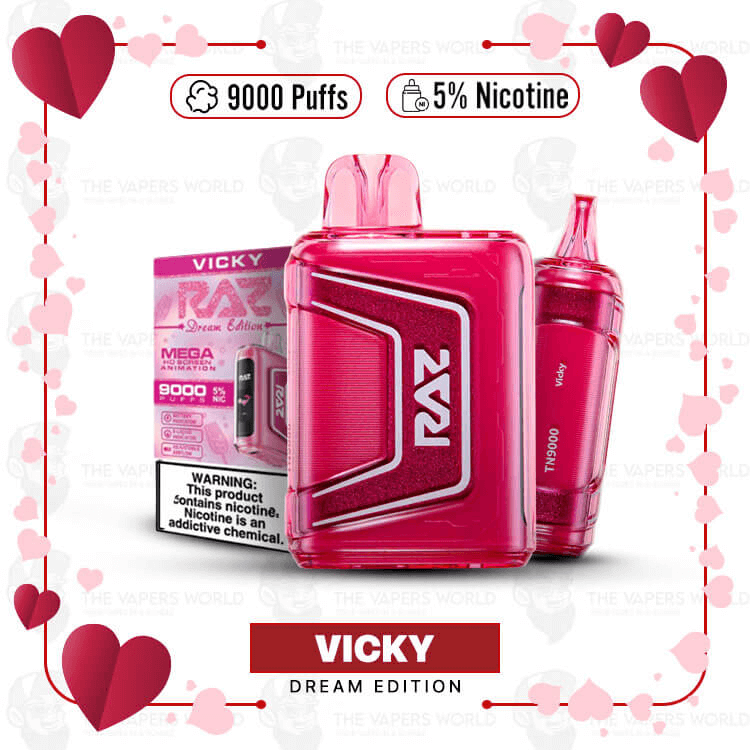 Raz TN9000 Dream Edition - Valentines Day Vape - Image 2