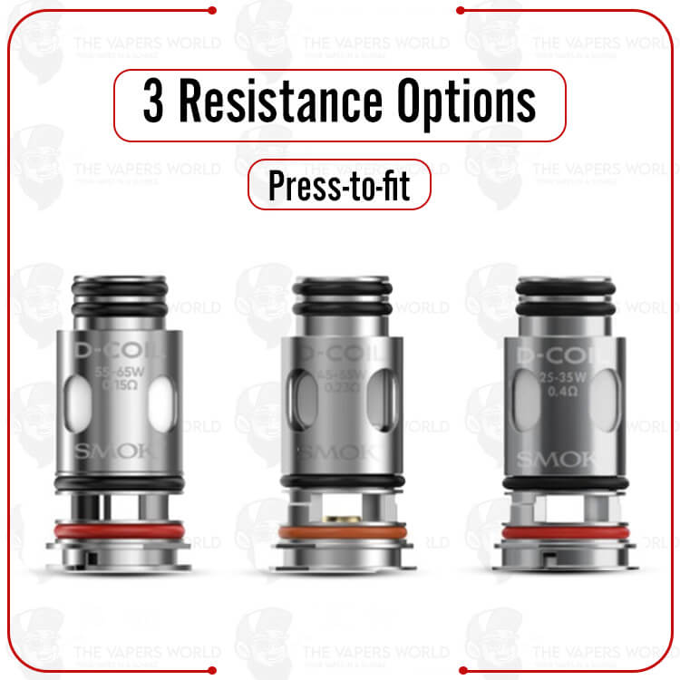 SMOK D Replacement Coil – 5PK