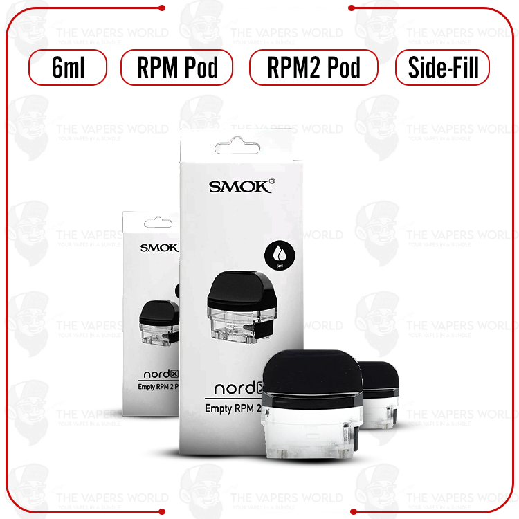 SMOK NORD X Empty Replacement Pod Cartridge - 3PK