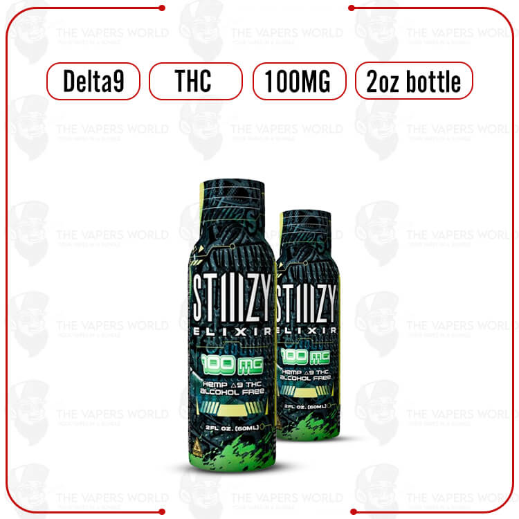STIIIZY Elixir Hemp D9 THC Alcohol Free 100MG Shot