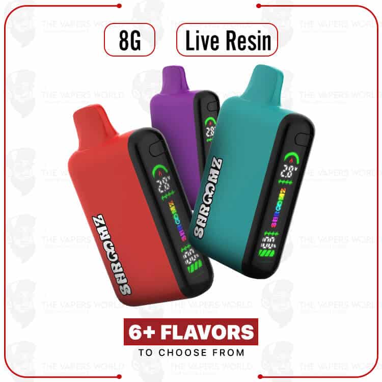 Shroomz THC Live Resin Magic Mushroom Blend Disposable 8G