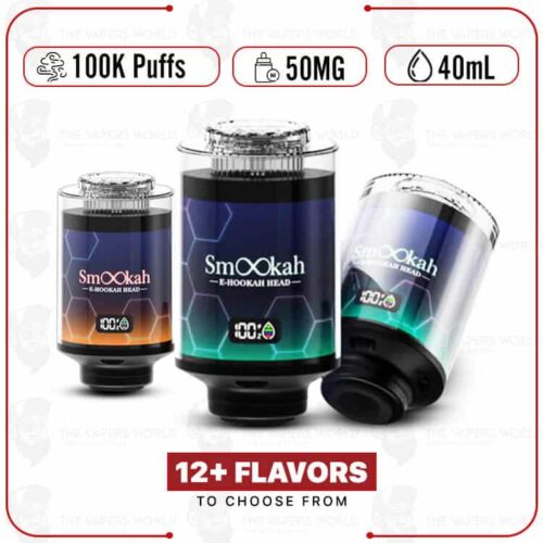 Smookah Disposable E-Hookah Head 100K