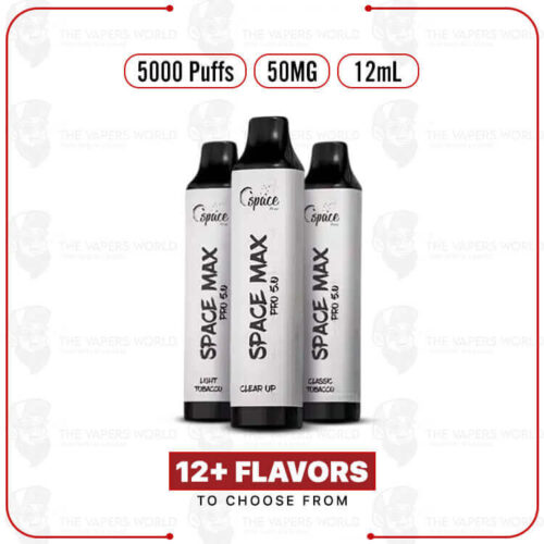 SpaceMax Pro 5.0 5% 5,000 Puffs Disposable