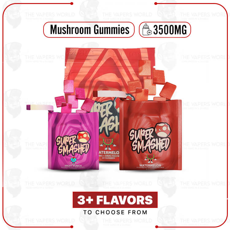 Super Smashed Mushroom Gummies 3500MG