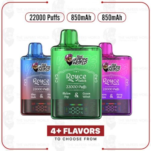 The Vapers World Royce Switch 22k Puffs