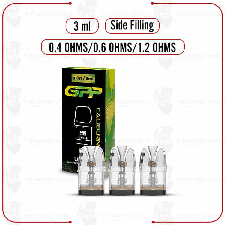 Uwell Caliburn GPP Replacement Pod Cartridge – 3PK