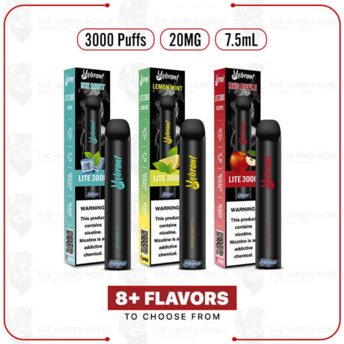 VYBRANT Lite 3000 Puffs 2% Disposable Vape