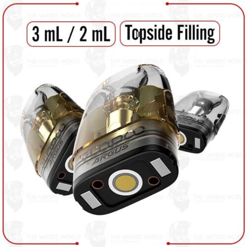 VooPoo Argus Replacement Pod Cartridge V2 -3PK