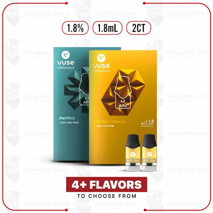 Vuse Alto Pods 1.8% - 2CT PK
