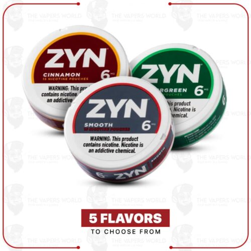 ZYN 6MG NICOTINE POUCHES