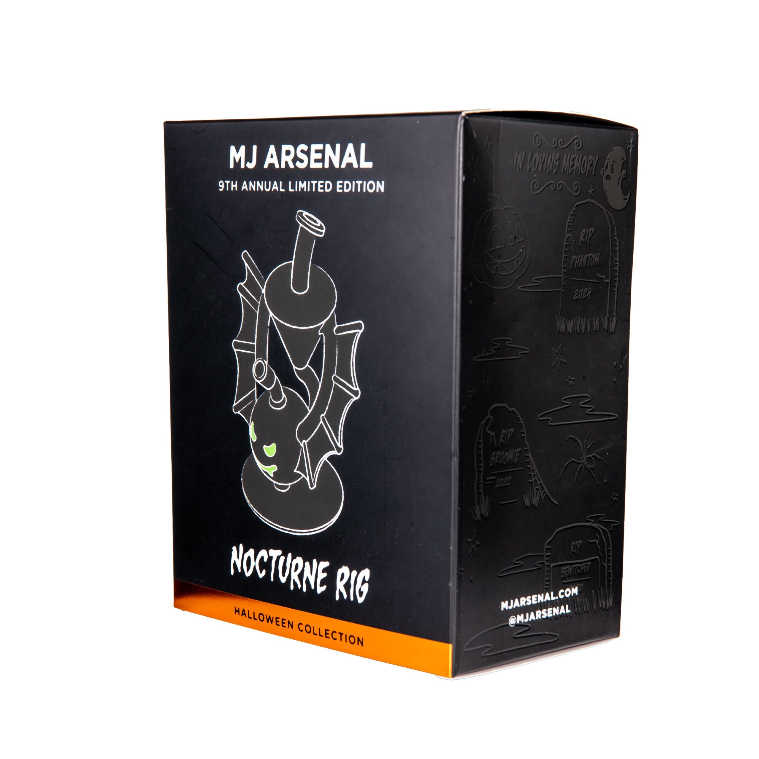 MJ Arsenal Nocturne Mini Glass Dab Rig Halloween Limited Edition - Image 24