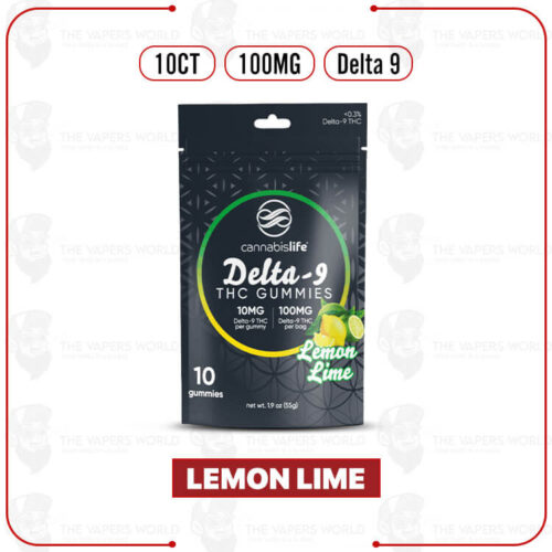 Cannabis Life Delta-9 THC Gummies – 100MG | 10CT