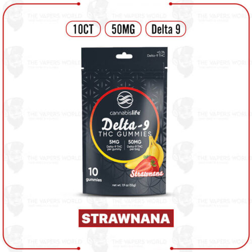 Cannabis Life Delta-9 THC Gummies – 50MG | 10CT