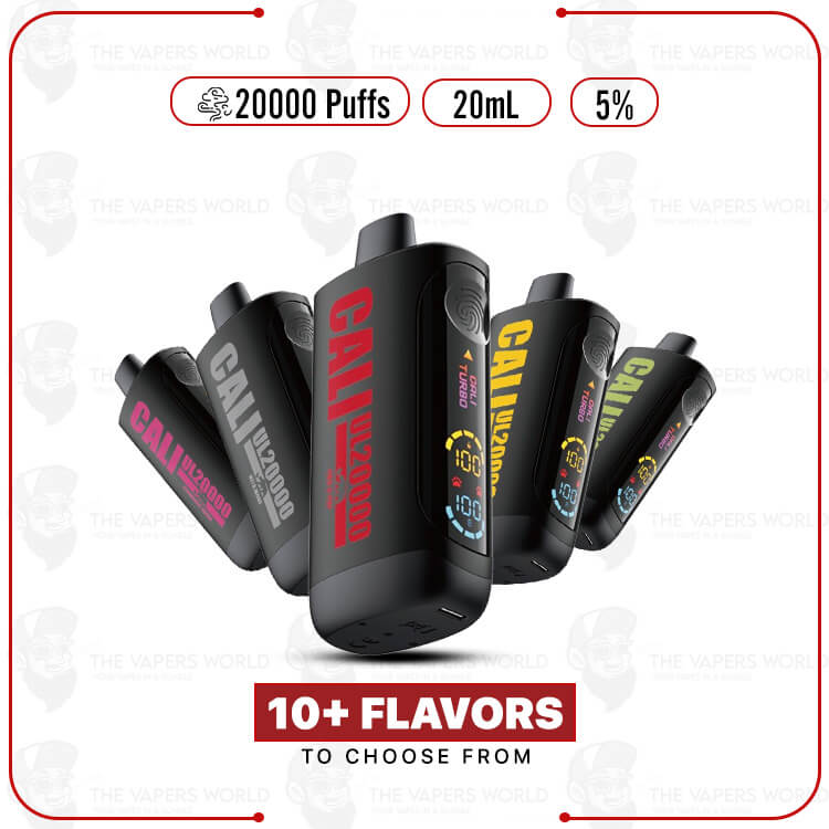 Cali UL20000 Black Series 20K Puff Disposable