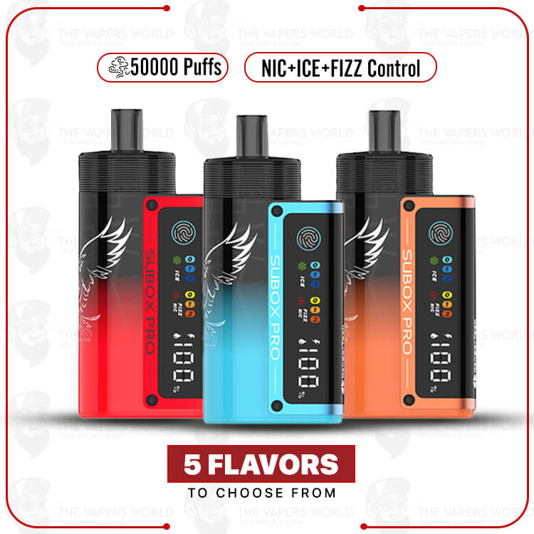 Kanger SUBOX PRO FI NIC+ICE+FIZZ CONTROL 50K Puff Disposable