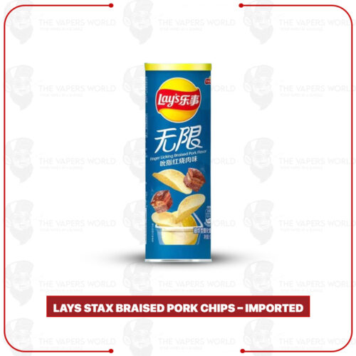 Lays Stax Braised Pork Chips – Imported