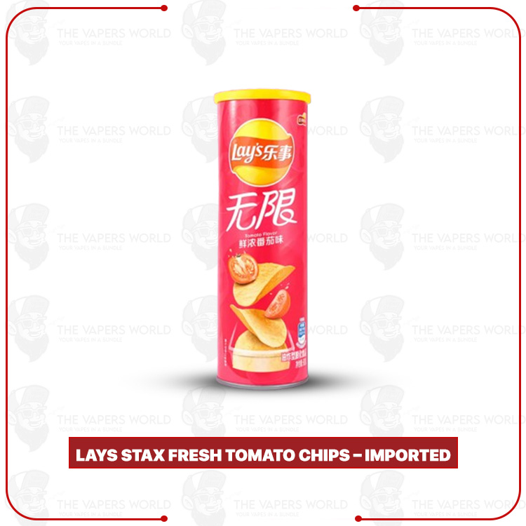 Lays Stax Fresh Tomato Chips – Imported