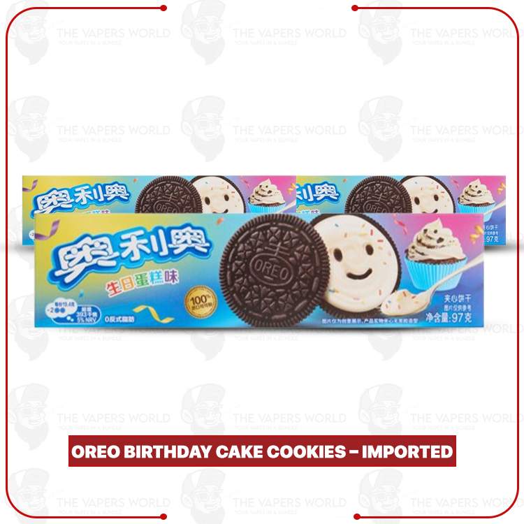 Oreo Birthday Cake Cookies – Imported
