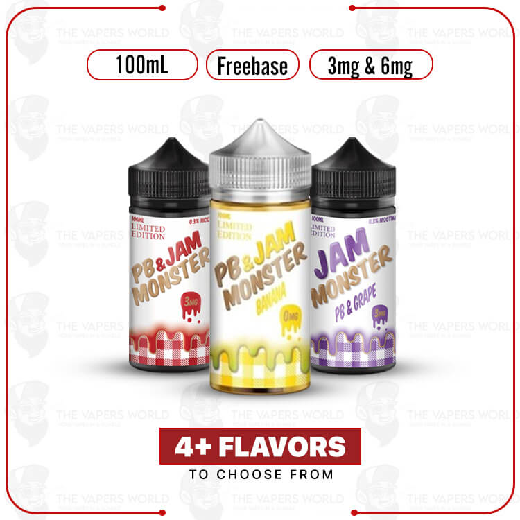 PB & Jam Monster E-Juice 100ML