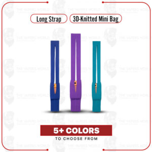 Phone Pocket 3D-Knitted Mini Bag for Phone & Vape – Long Strap