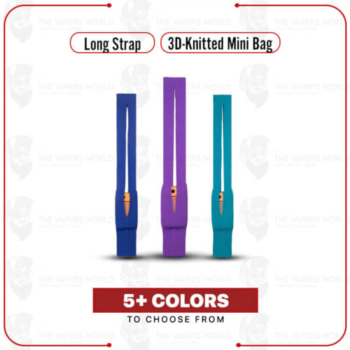 Phone Pocket 3D-Knitted Mini Bag for Phone & Vape – Long Strap