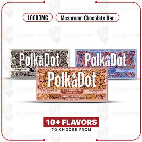 Polk A Dot Mushroom Chocolate Bar - 10000MG