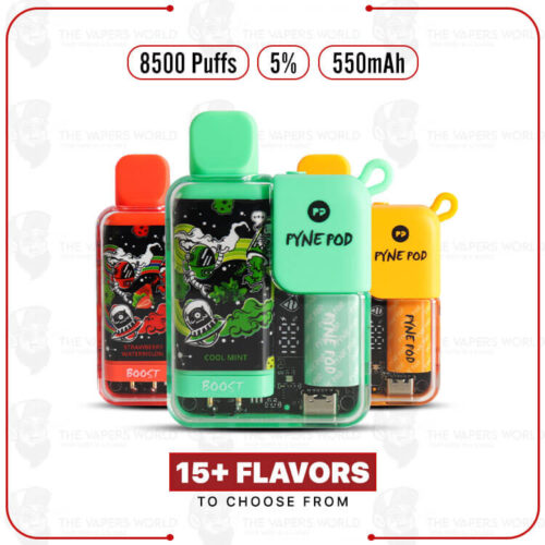 Pyne Pod BOOST 8500 Puffs Disposable Vape