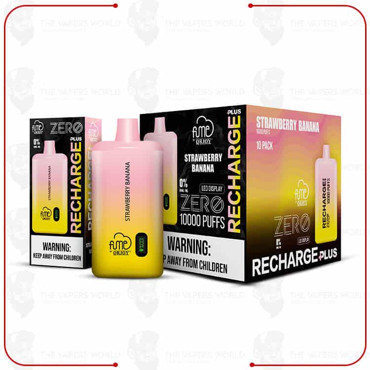 Fume Recharge Zero Plus 10k Disposable Vape 0% - Image 7