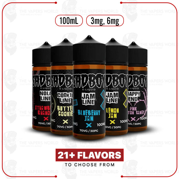 Sad Boy E-Liquid Vape 100ml