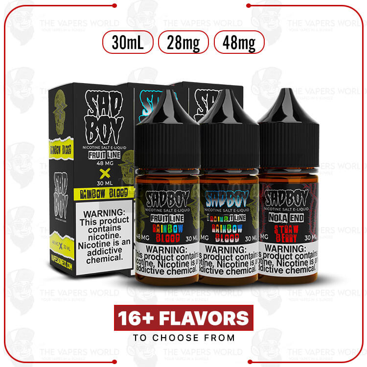 Sad Boy Salt E-Liquid Vape 30ml