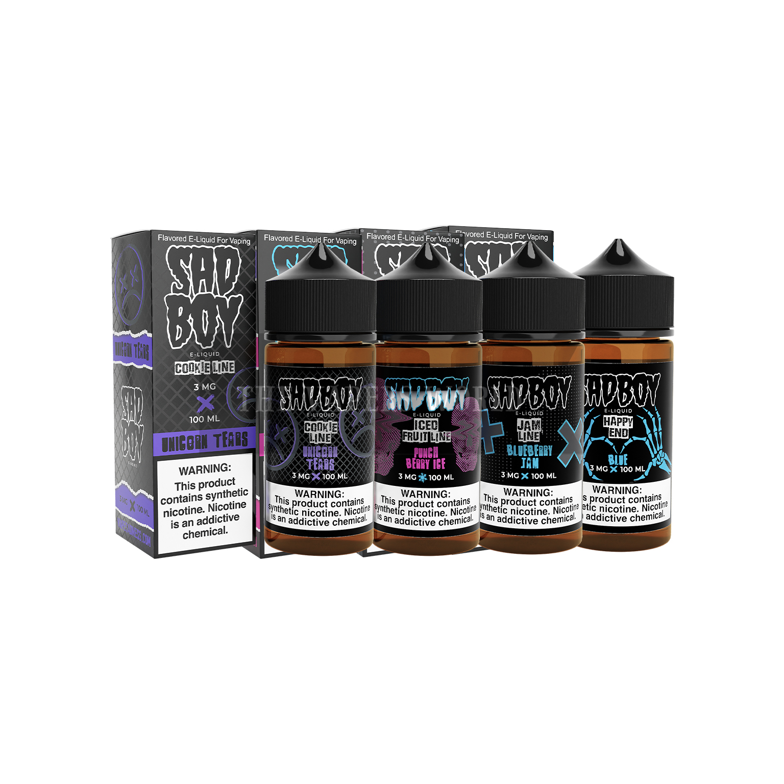 Sad Boy E-Liquid Vape 100ml - Image 4