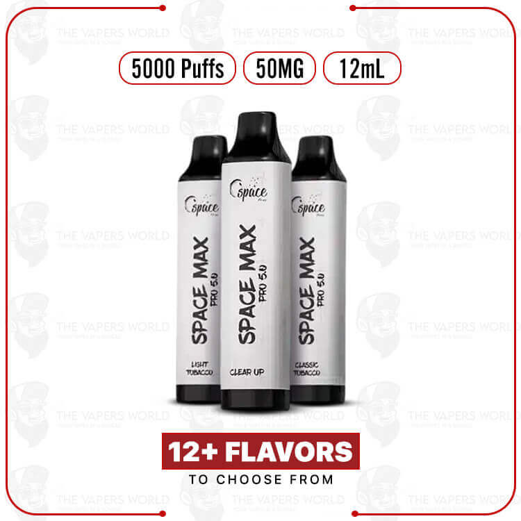 SpaceMax Pro 5.0 5% 5,000 Puffs Disposable