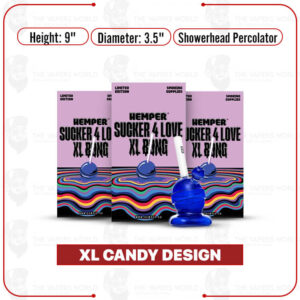Hemper 9.2″ Sucker 4 Love XL Bong