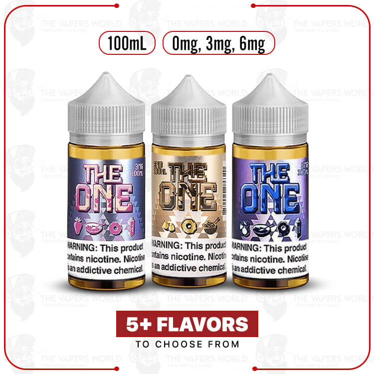 The One E-Liquid Vape Flavors 100ml