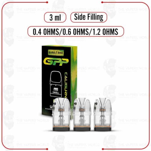 Uwell Caliburn GPP Replacement Pod Cartridge - 3PK