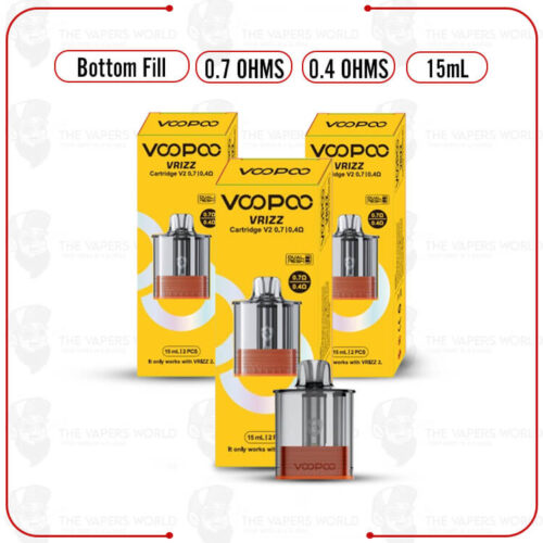 VooPoo VRIZZ V2 Replacement Pod Cartridge – 2PK