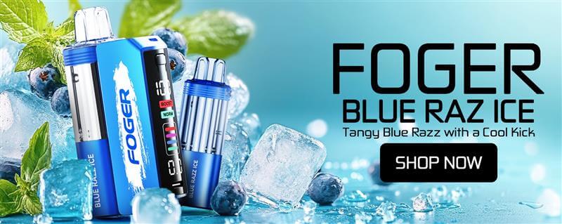 Foger Blue Raz Ice