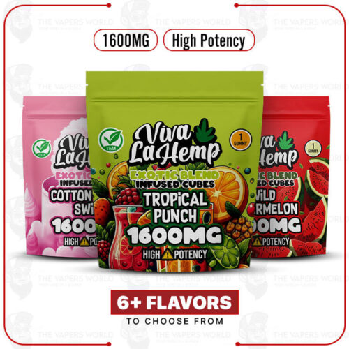 Viva La Hemp 1600MG Exotic Blend THCP Gummies