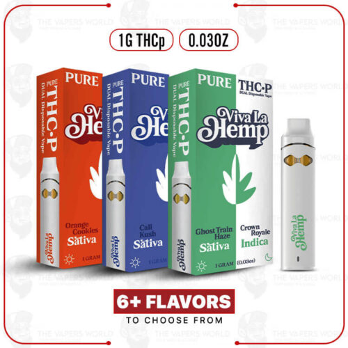 Viva La Hemp 1G Pure THCp Dual Disposable Vape