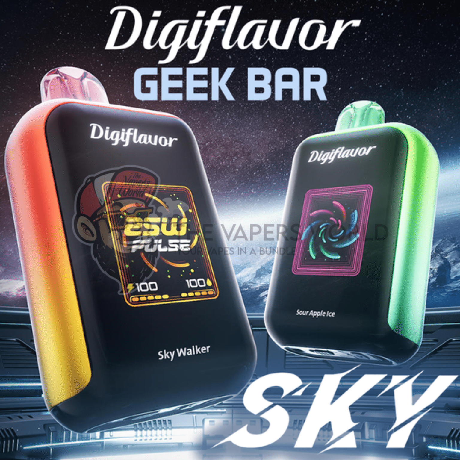 DIGI Flavor Sky 25K by Geek Bar Disposable Vape - Image 3